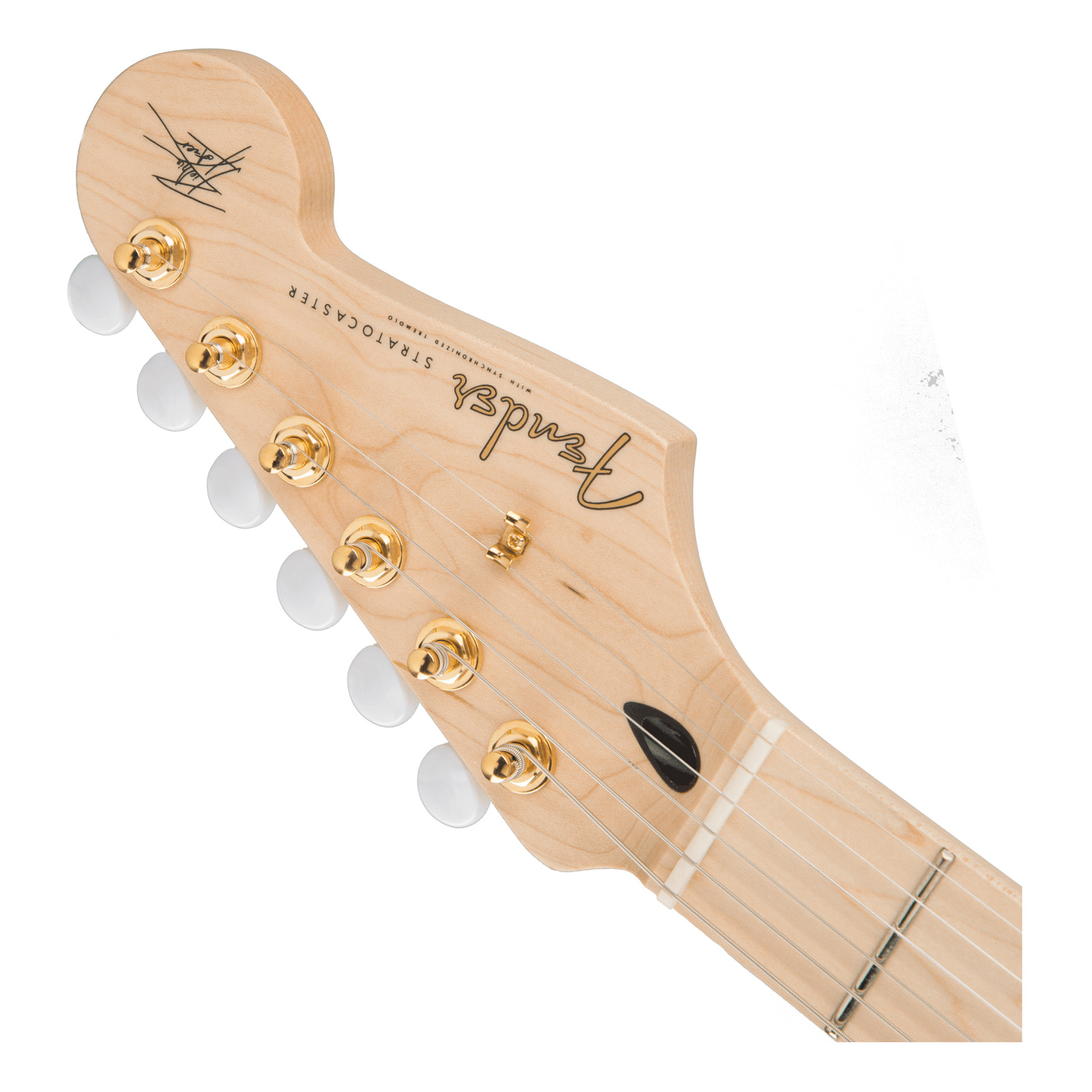 Used Fender Richie Kotzen Stratocaster – Transparent White Burst w/Maple FB