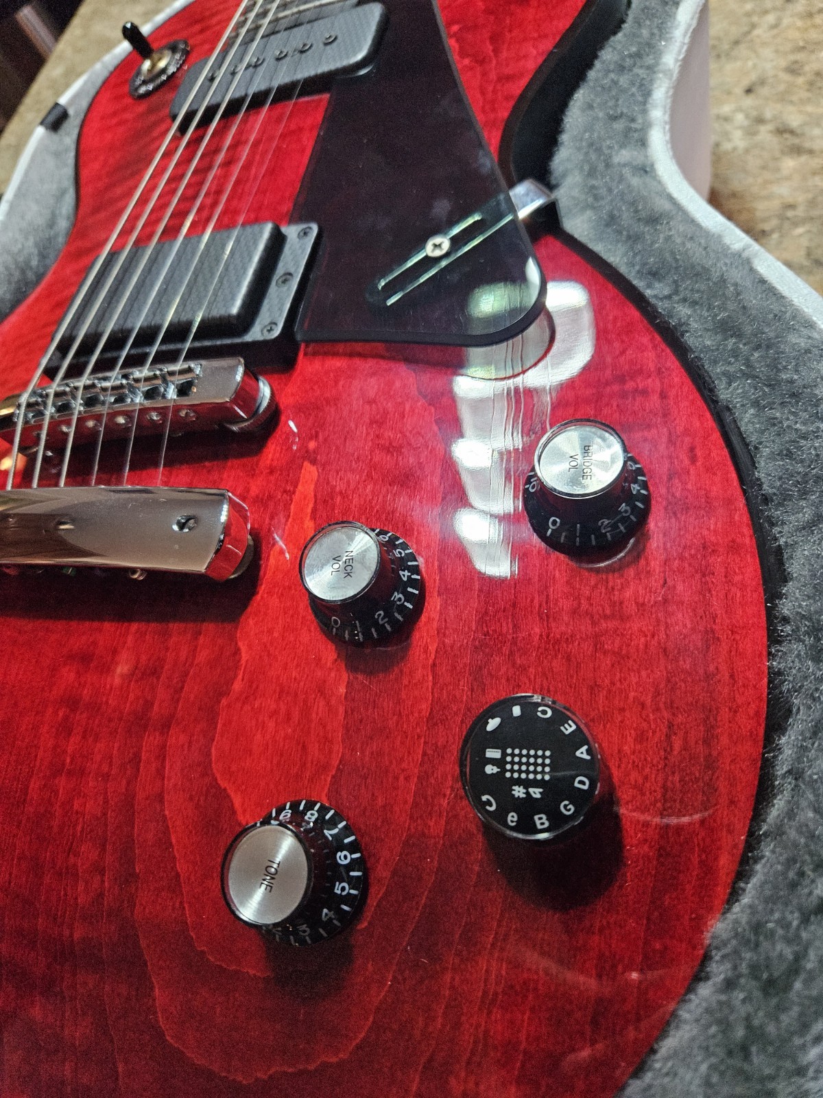 2008 Gibson Les Paul Dark Fire Electric Guitar