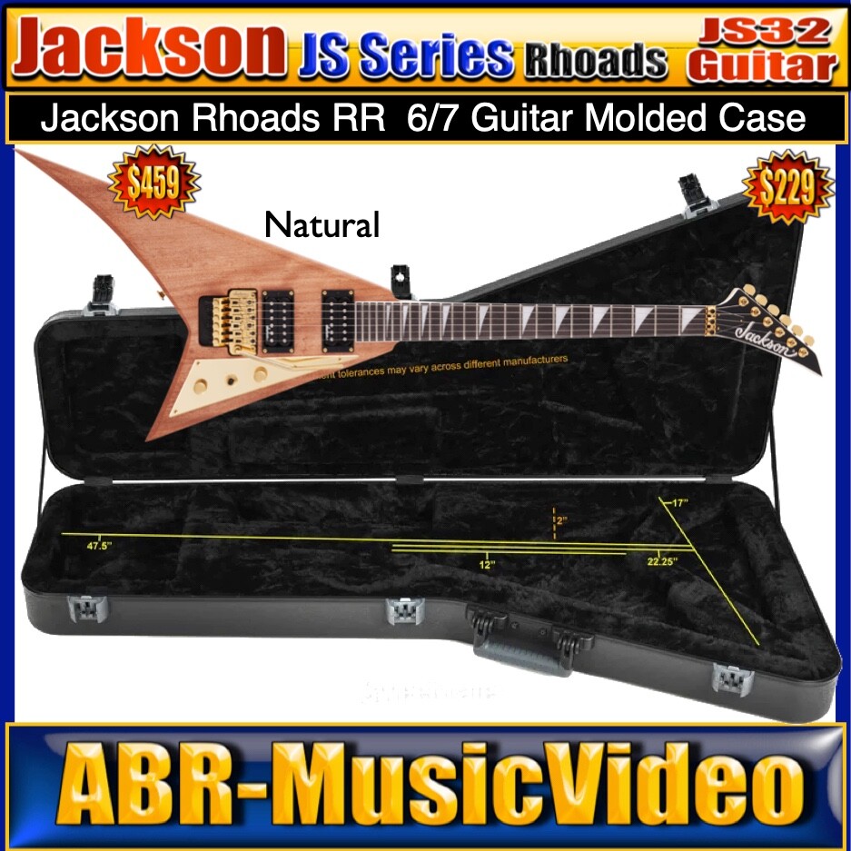 Jackson JS Series Rhoads MAH JS32 Electric Guitar – Natural