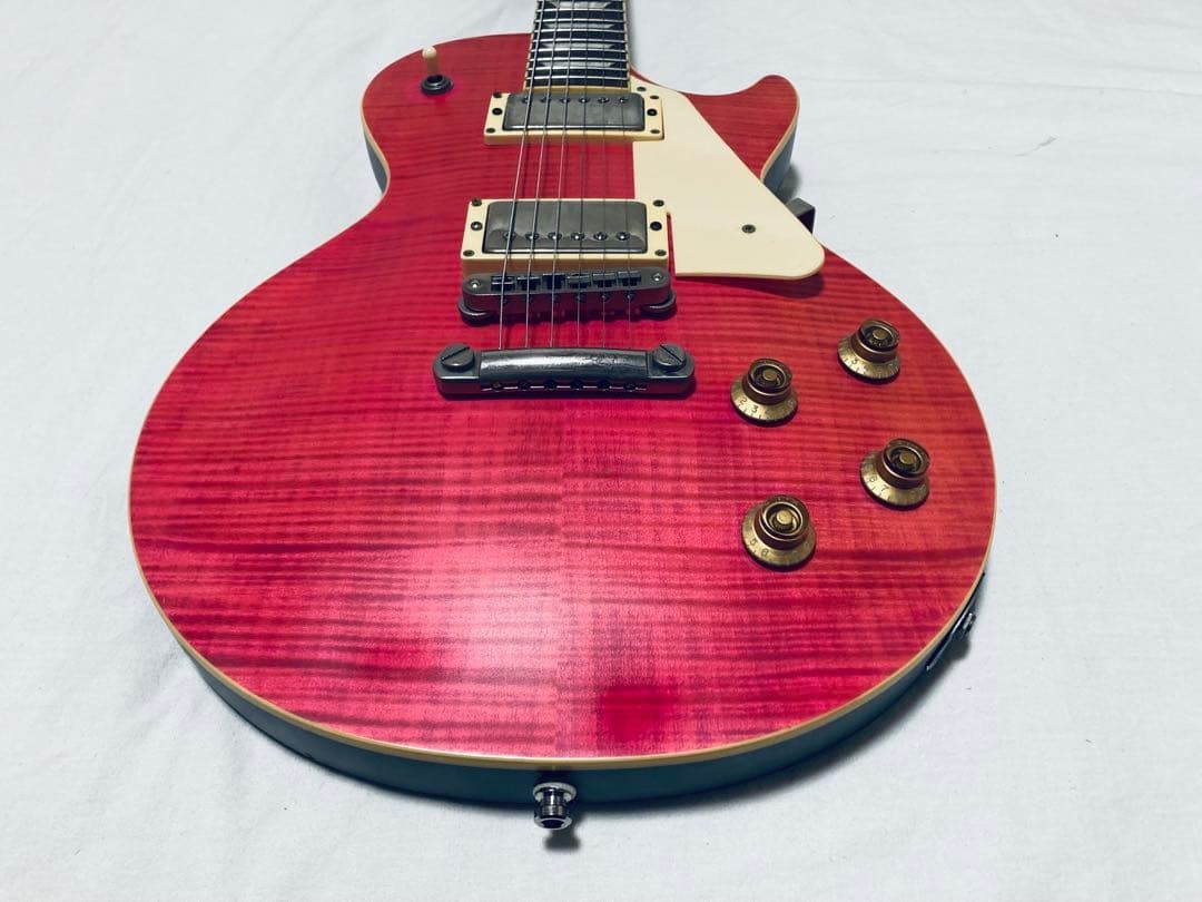Burny Super Grade Les Paul Pink Safe Packing!