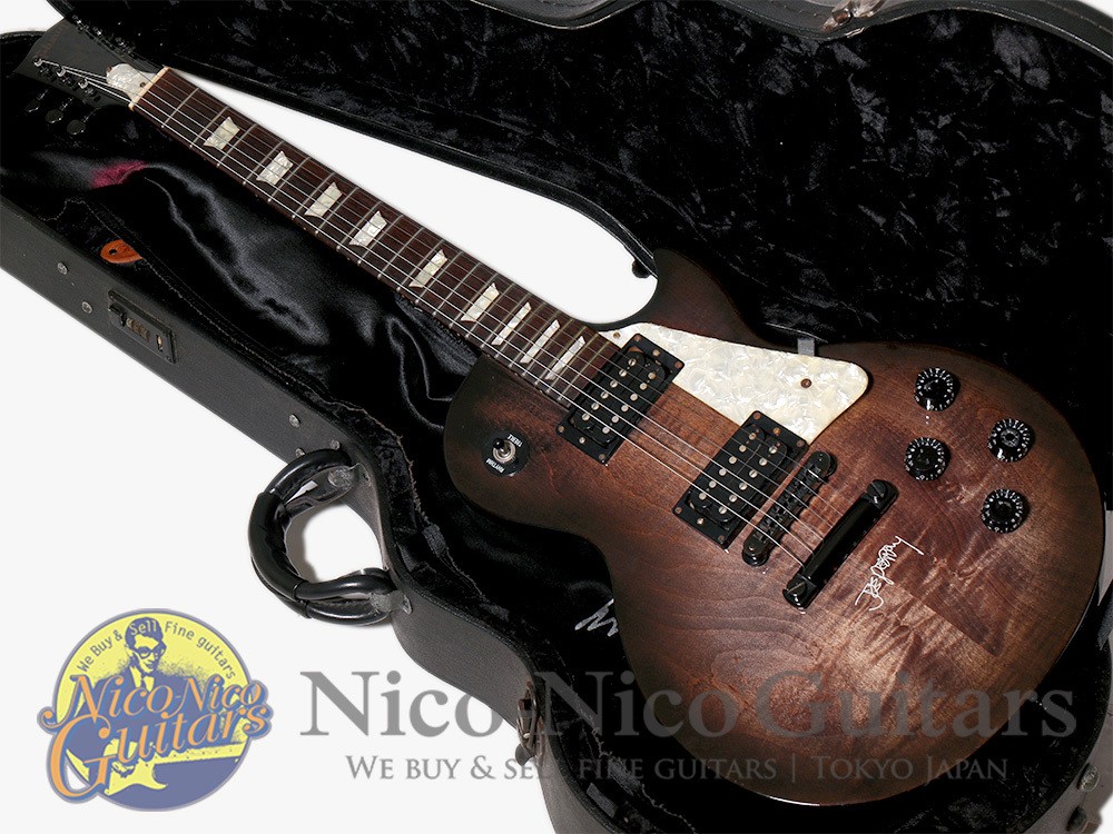 Gibson USA 1997 Joe Perry Les Paul Translucent Black Burst