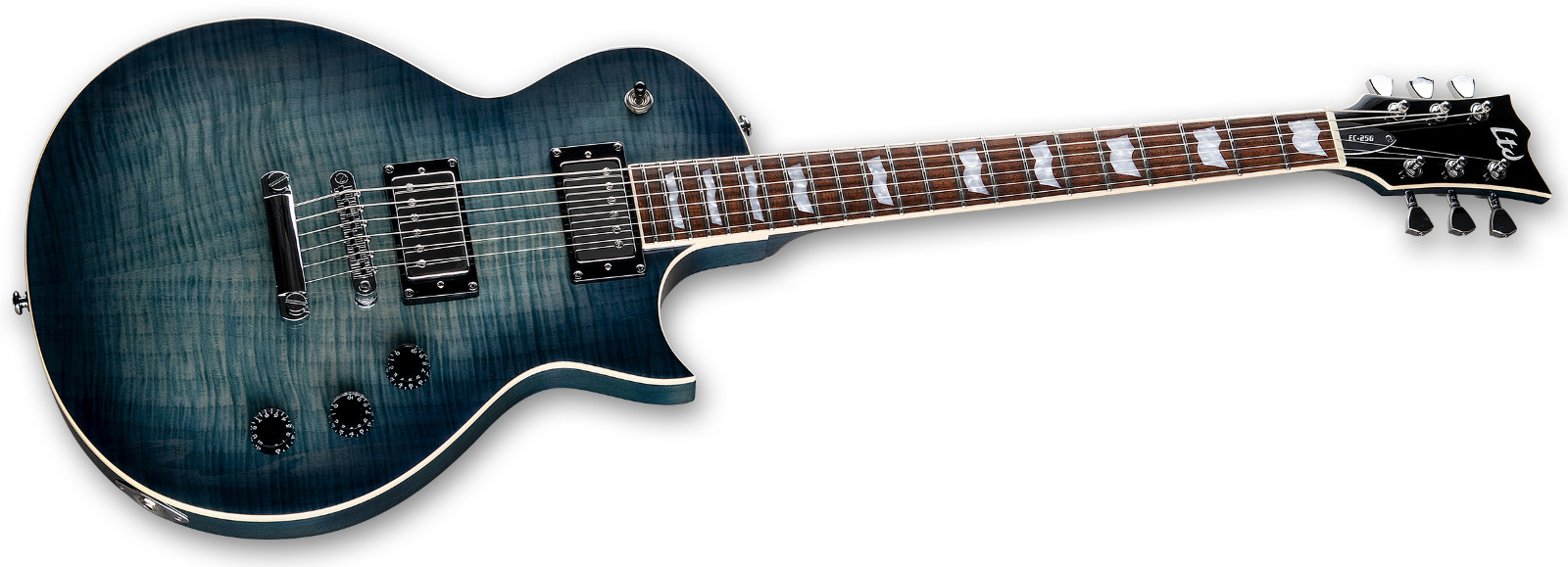 ESP LTD EC-256FM Electric Guitar Cobalt Blue with Free Pro Setup
