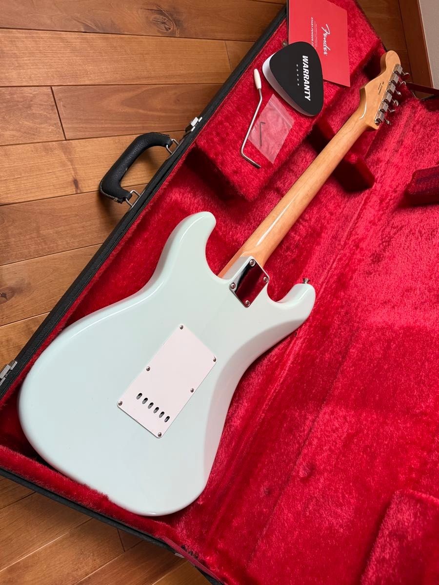Fender Stratocaster Heritage 60s Sonic Blue MIJ Fat 50s Pickup Good Condition