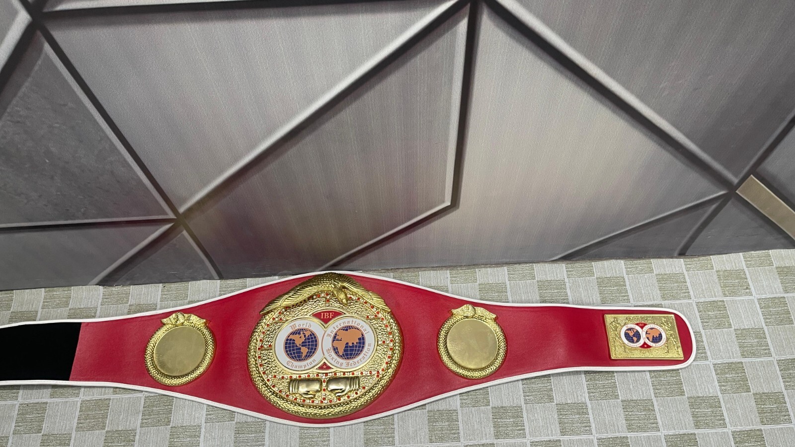 WORLD REPLICA BOXING SET OF 5 BELTS WBA,IBO,WBC,IBF,& WBO ADULT SIZE TITLE
