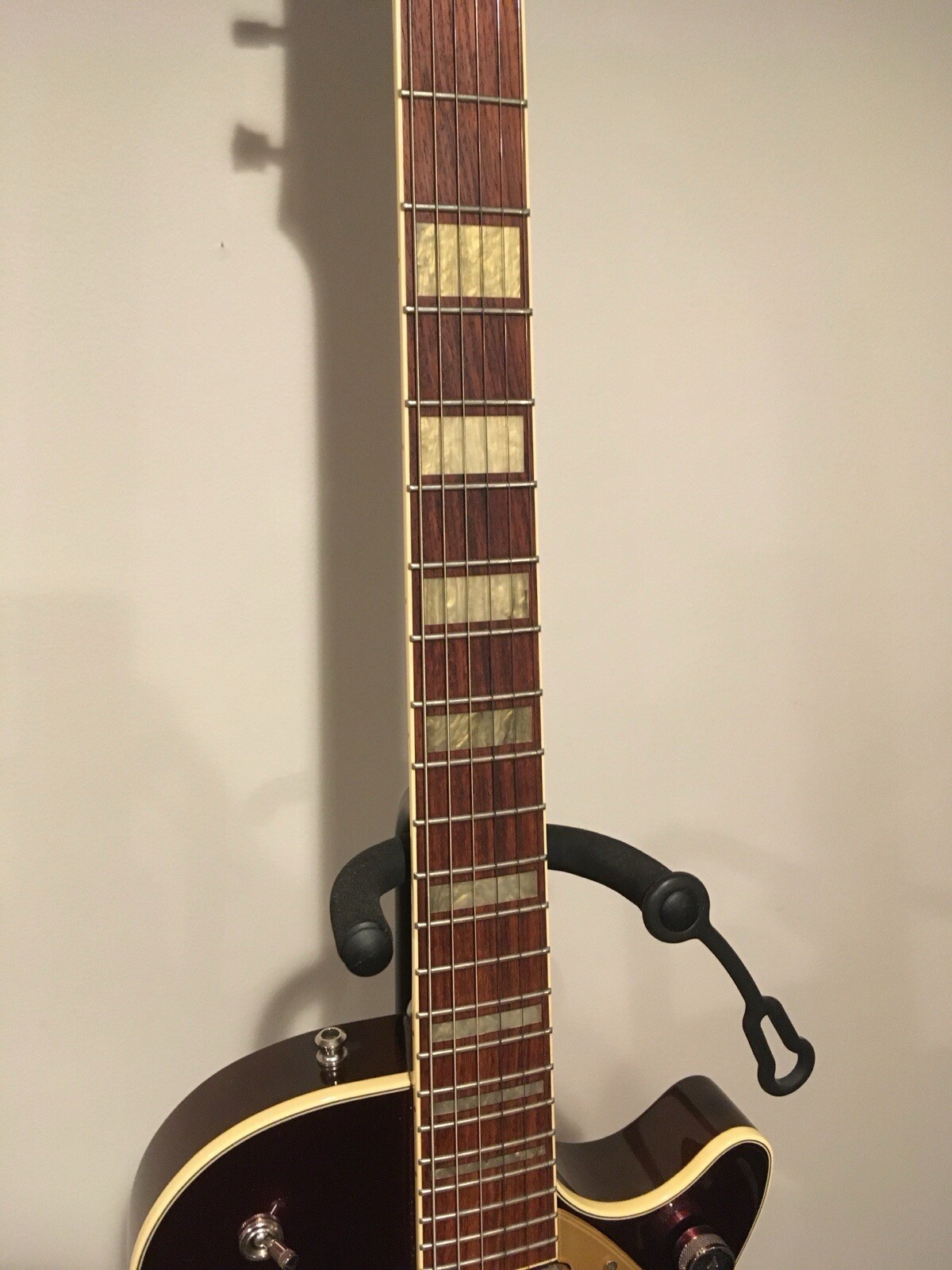 Gretsch Guitars G6228FM-PE Players Edition Duo Jet Guitar Dark Cherry Metallic