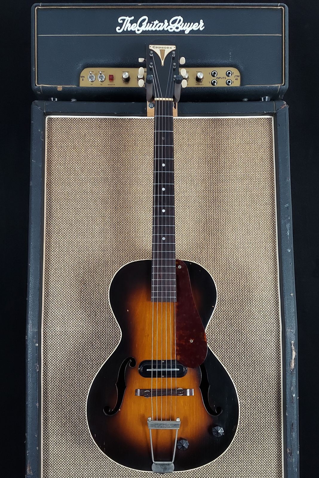 1930’s Epiphone Century Archtop Light Fret Wear A Vintage Classic! (339)