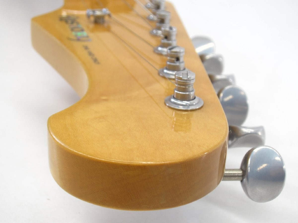 HISTORY GH-SV/M Black Strat Model Electric Guitar #UD2392