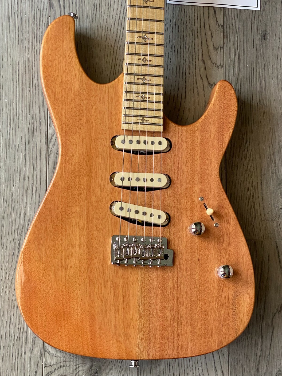 Sawtooth Natural Series Mahogany 24-Fret Electric Guitar