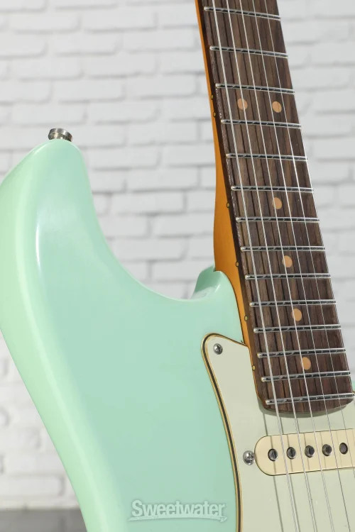 Fender American Ultra Luxe Vintage ’60s Stratocaster Electric Guitar – Surf