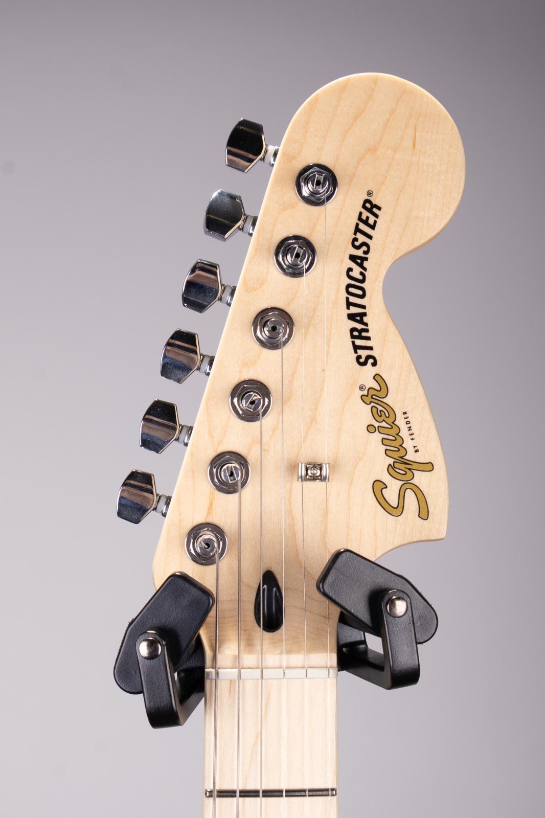 Squier Affinity Series Stratocaster FMT HSS Electric Guitar – Black Burst