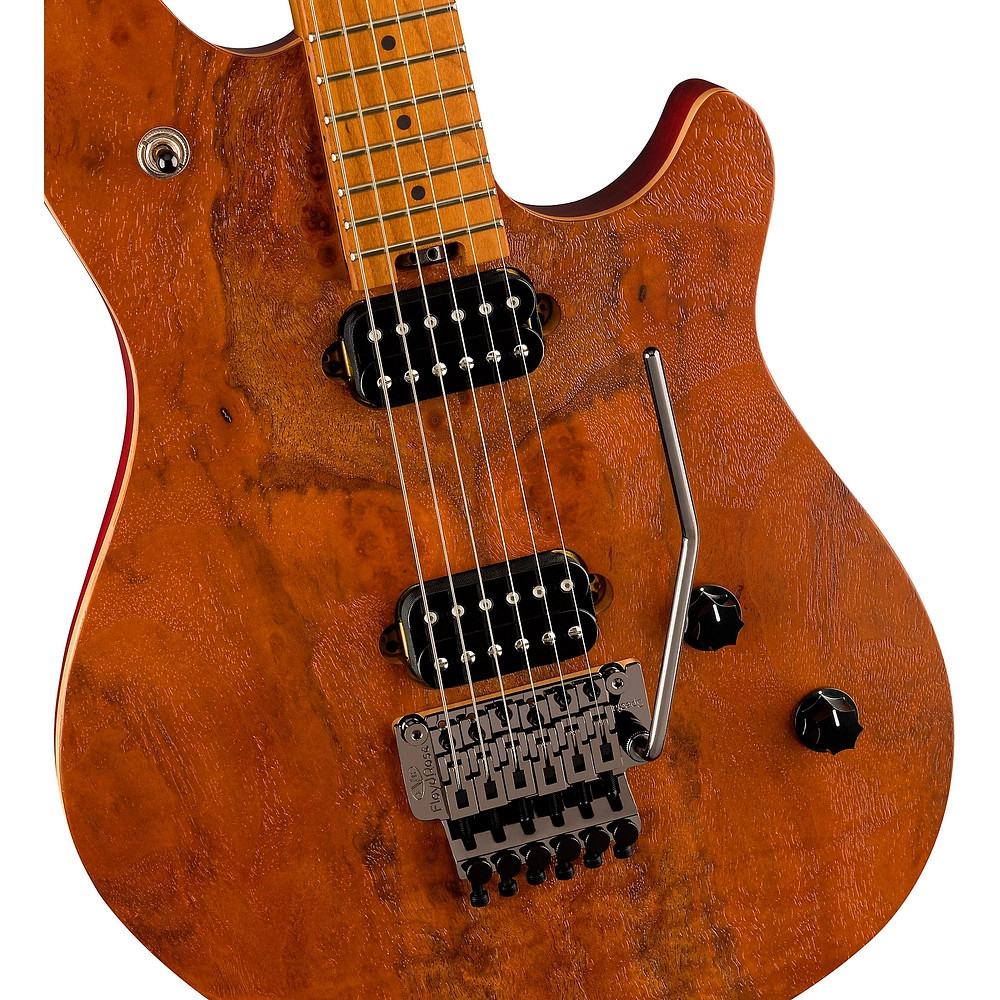 EVH Wolfgang WG Standard Exotic Black Walnut Electric Guitar Natural
