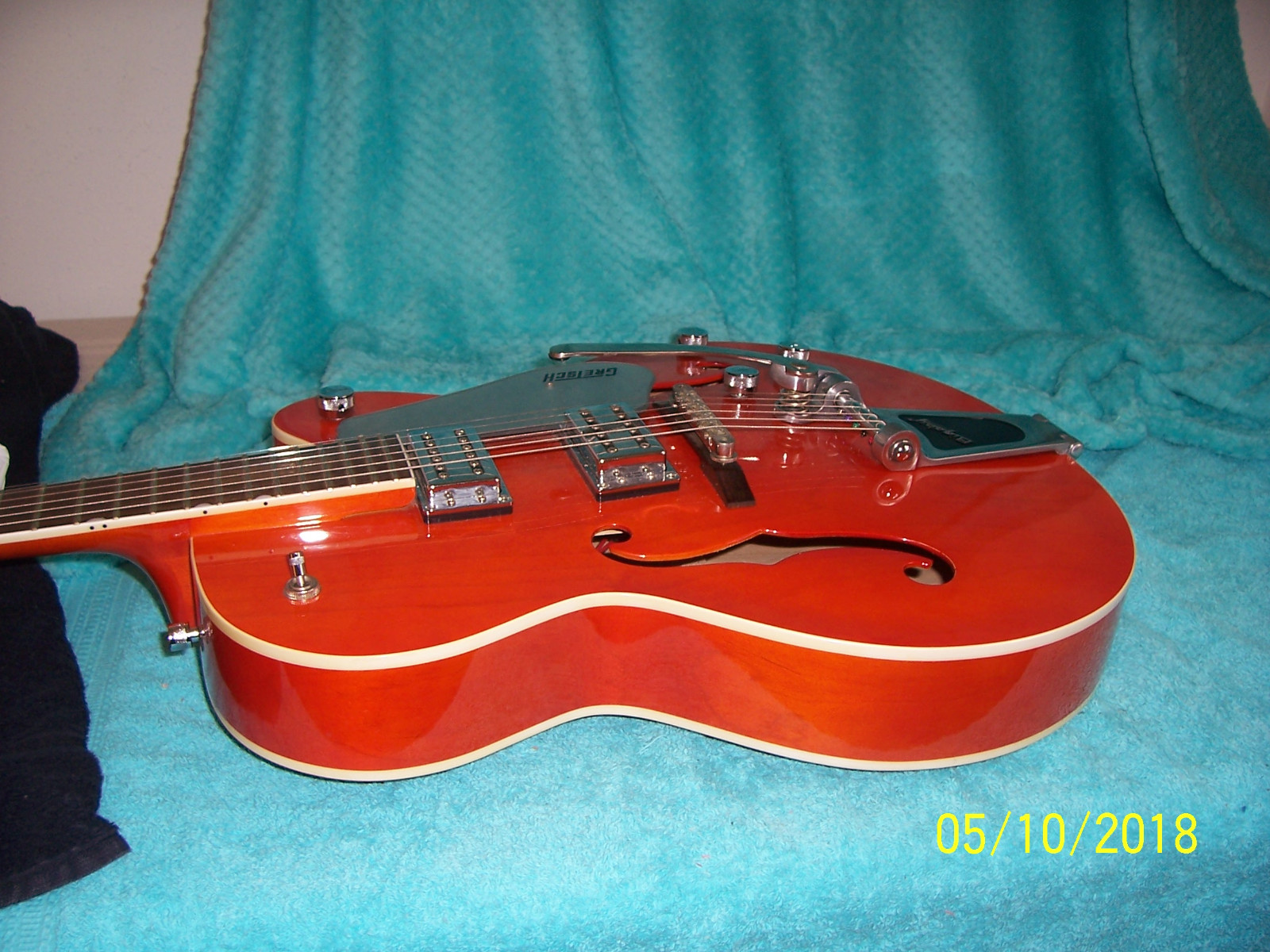 2008 Gretsch G5120 Orange Electromatic 125th anniversary Electric guitar VGC