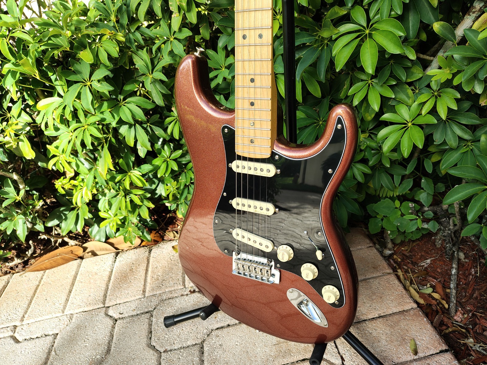 2016 Fender Deluxe Roadhouse Strat Stratocaster Classic Copper *UNPLAYED*