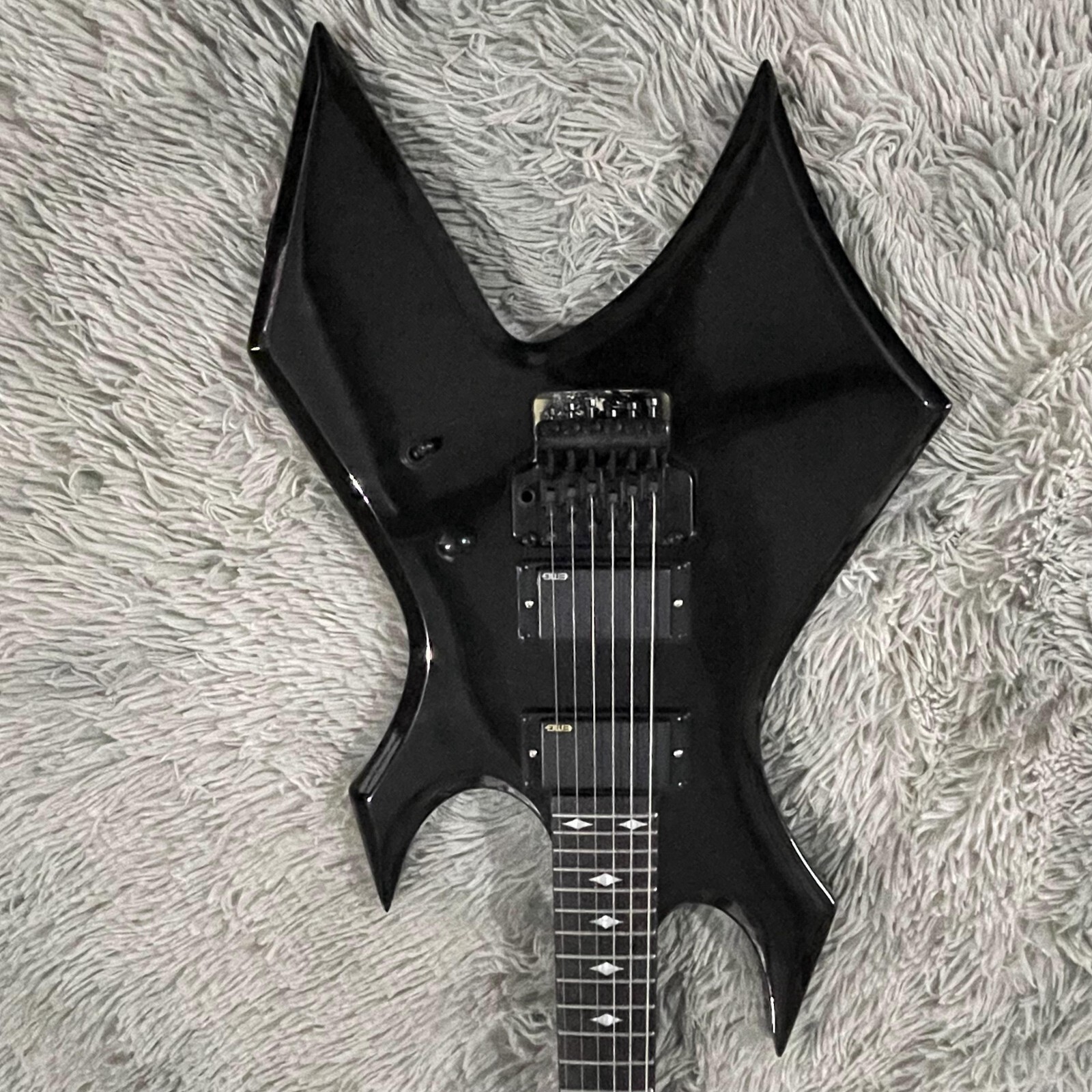 B.C. Rich Warlock Solid Body Electric Guitar Basswood Body FR Bridge stainless