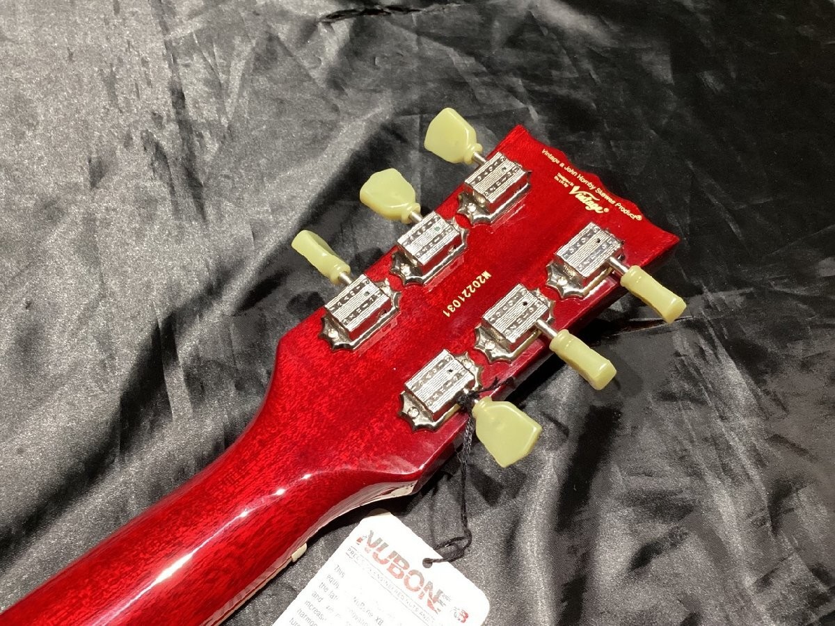 Electric Guitar Vintage V100PCS Reissued 2022 Cherry Sunburst P90 M20221031