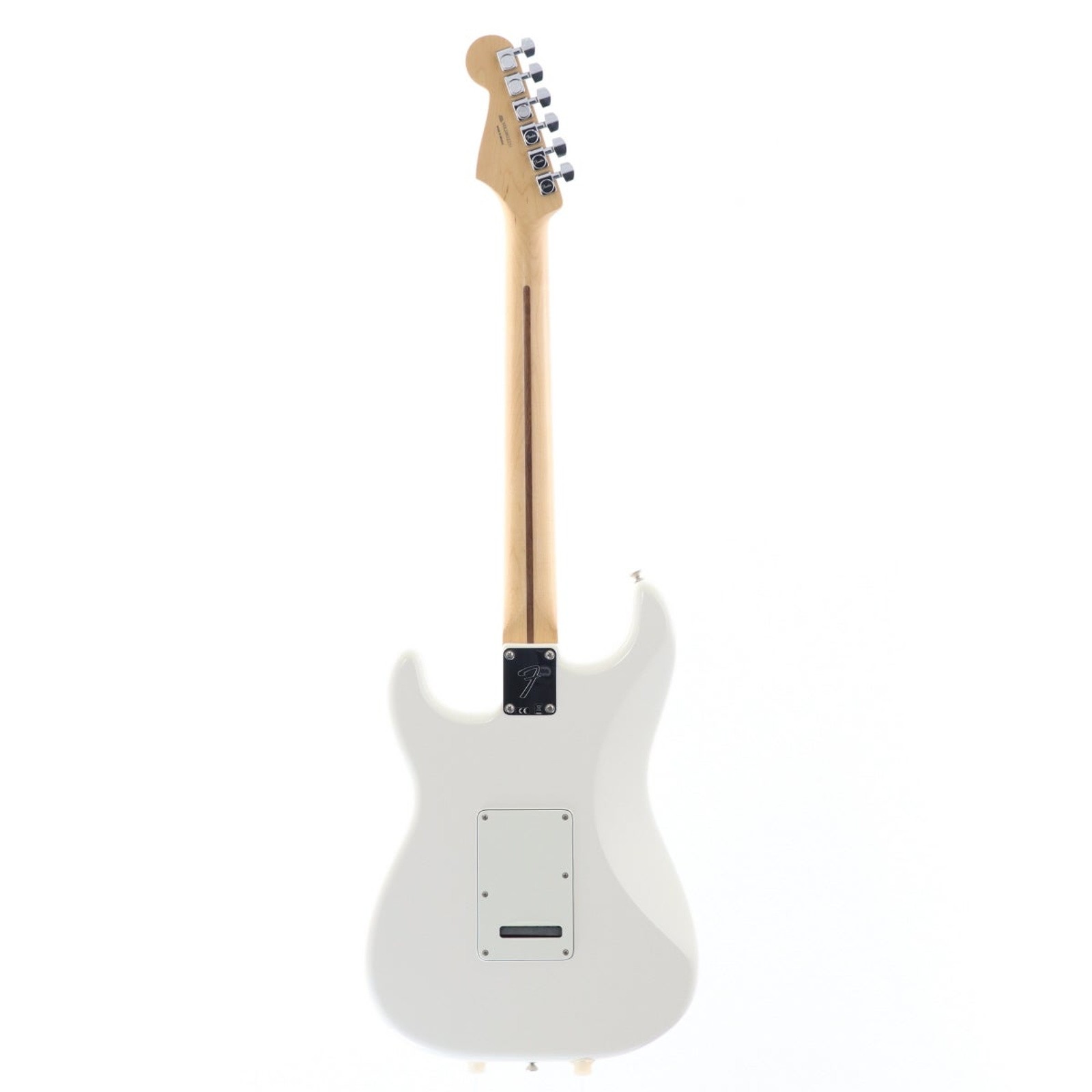 Fender Mexico Player Stratocaster Polar White Used 2020 Alder Body w/Soft Case