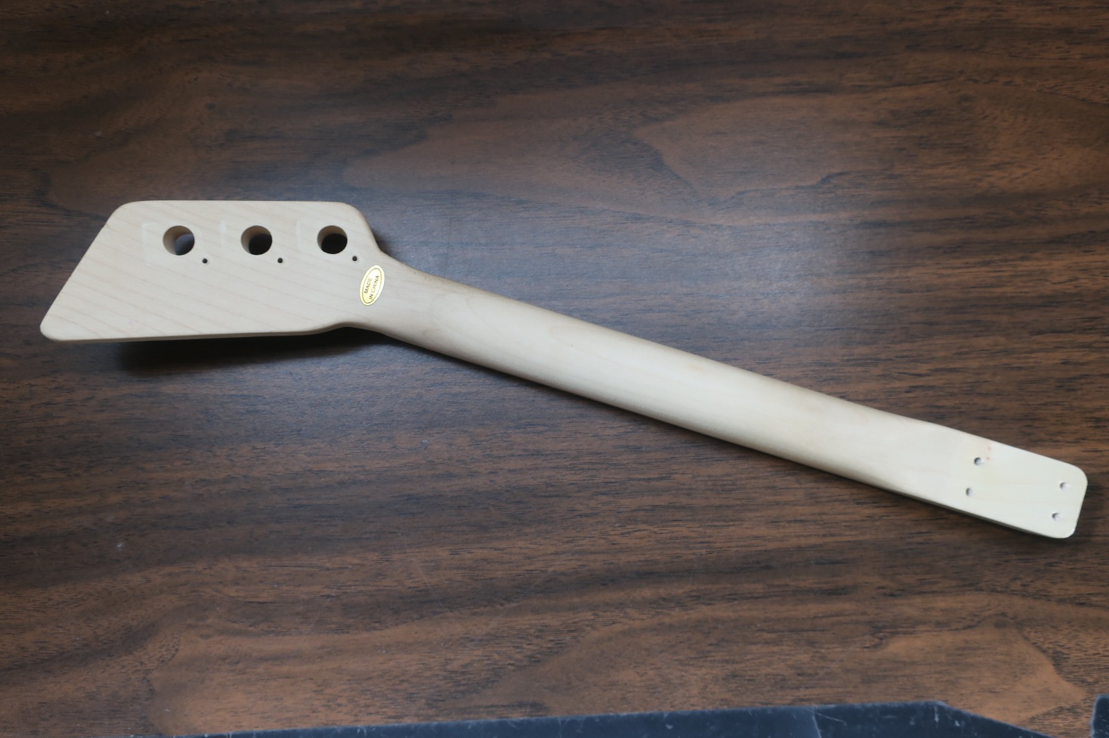 Loog Mini 3-String Electric Guitar Neck Only Nut Frets Works Great For Repair P