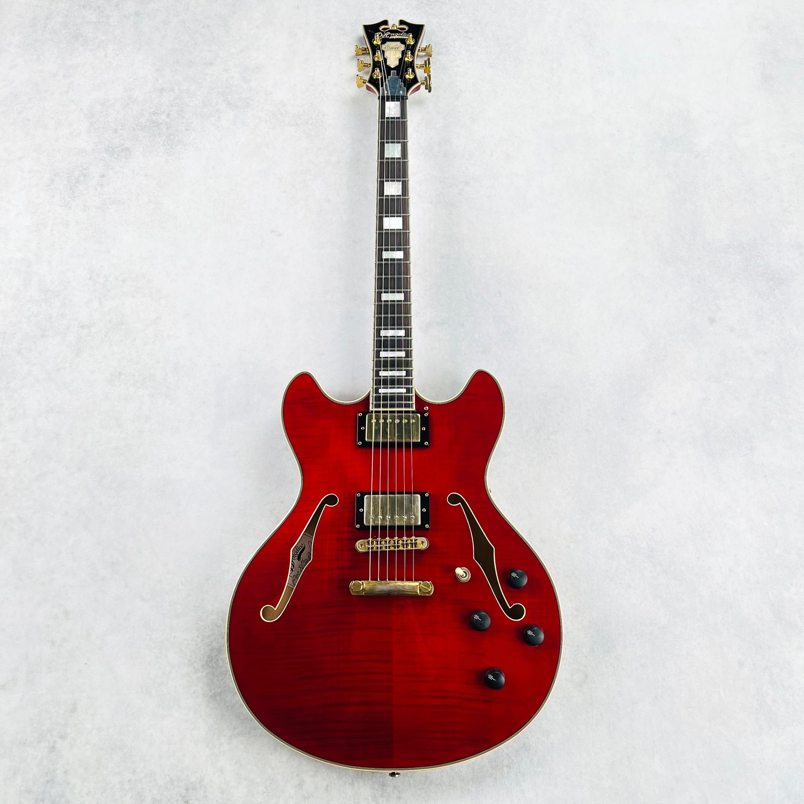 D’Angelico EX-DC Excel 2013 – Transparent Red