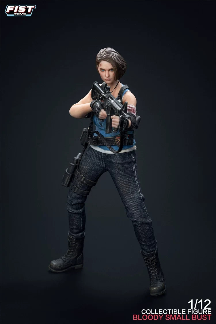Presale** Fist Toys Jill Valentine Doomsday cop Bloody Version (Large bust)