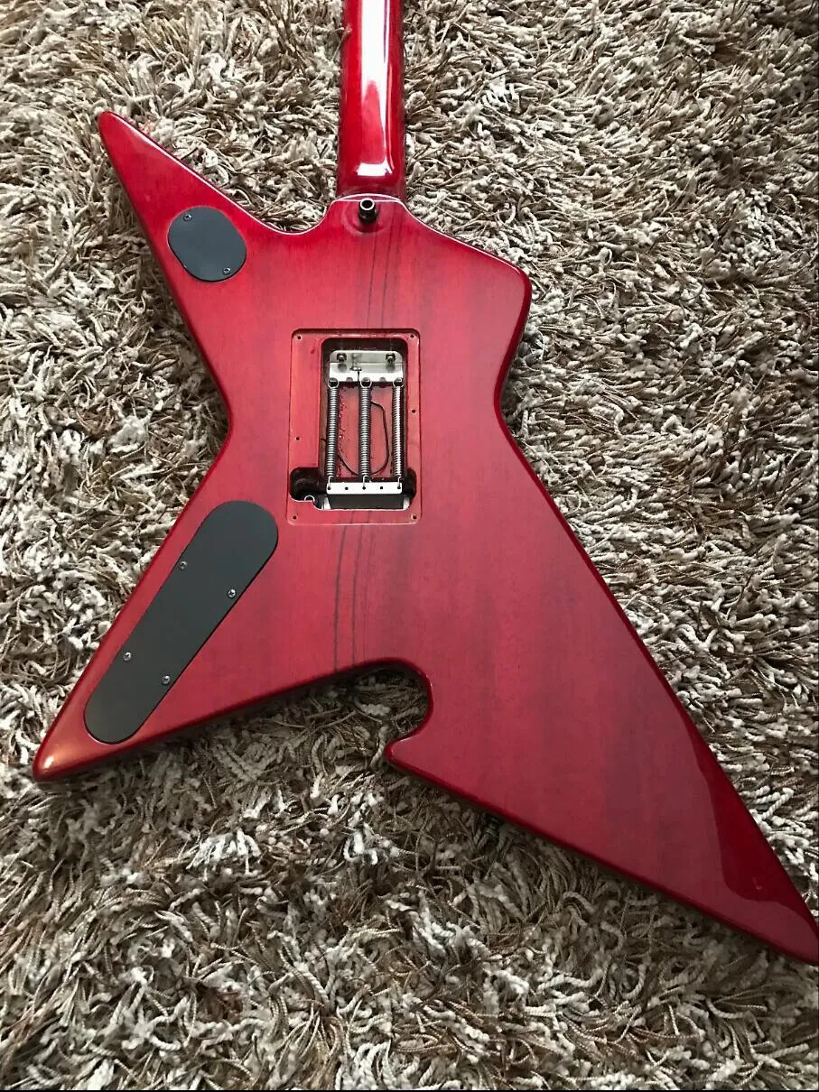 Hot Sale Transparent Red Electric Guitar Humbucker Pickups Chrome Hardware