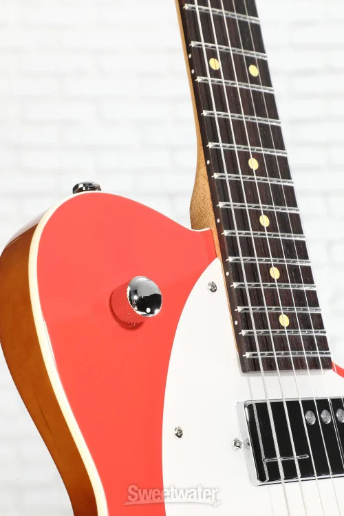 Reverend Charger Cleancut Electric Guitar – Feisty Red, Rosewood Fingerboard
