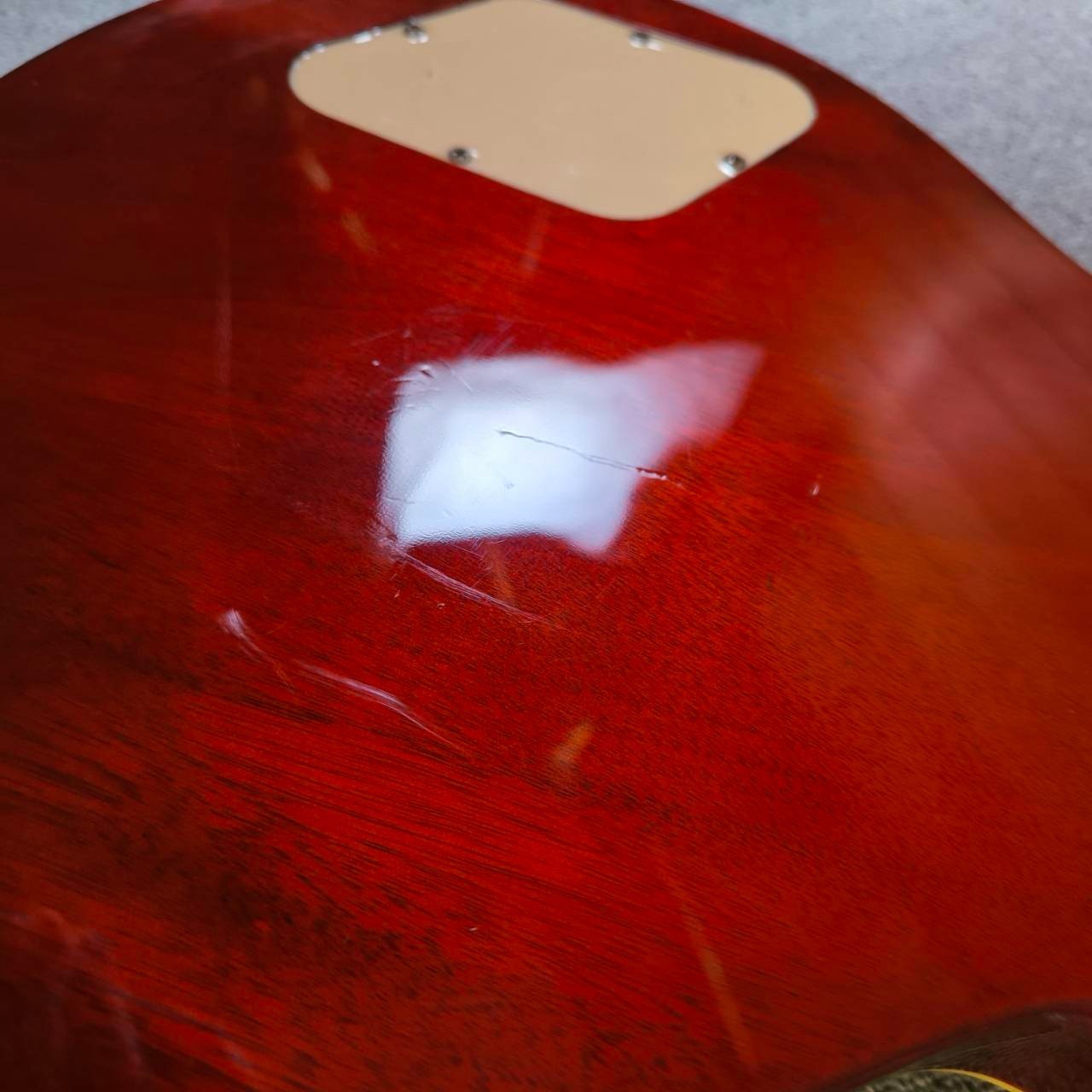 Blitz by Aria Pro II Les Paul Standard Type Yellow Sunburst Ship From Japan #5