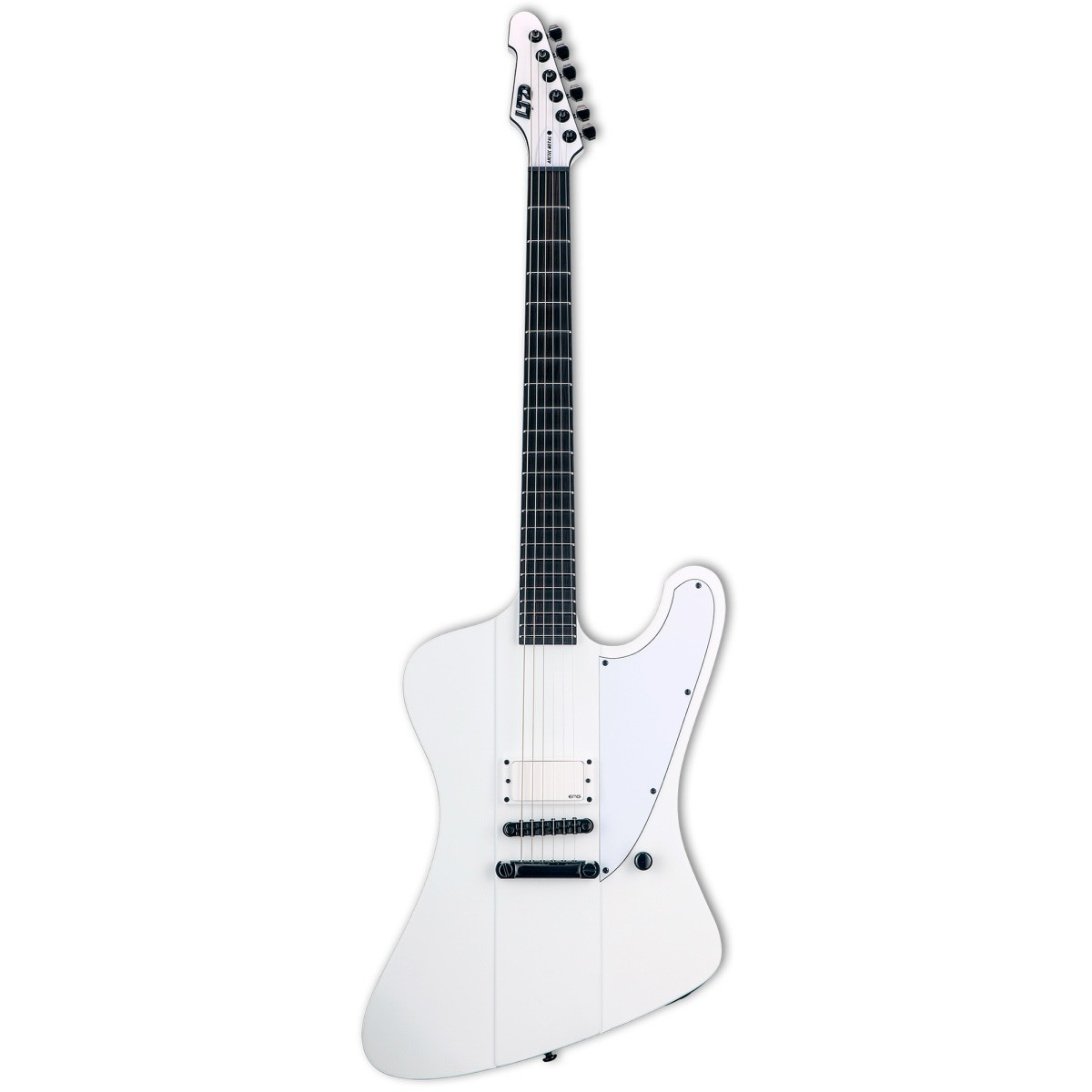 ESP LTD Phoenix Arctic Metal Snow White Satin Electric Guitar B-Stock