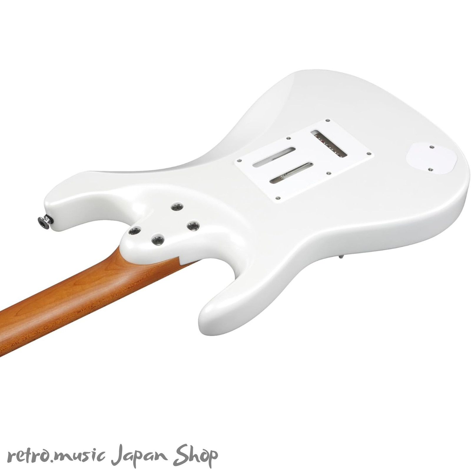 Ibanez Prestige AZ2204-PW Pearl White Made in Japan Roasted Maple AZ2204