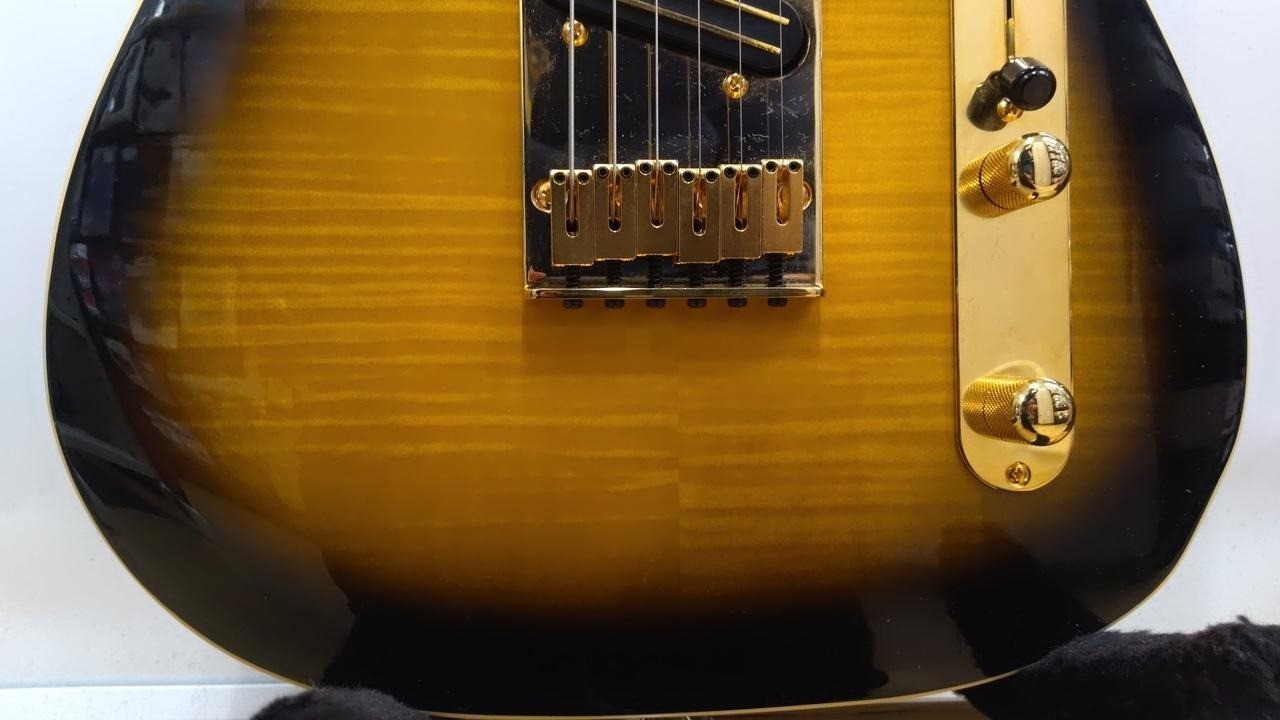 Fender Richie Kotzen Telecaster Sunburst Gold Hardware Made in Japan 2025 Guitar