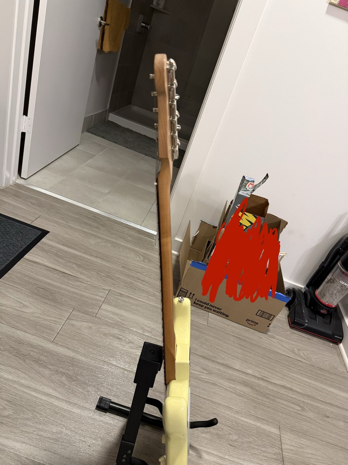 Fender Custom Stratocaster Hialeah Yellow Roasted Maple Neck Pure Vintage ‘65