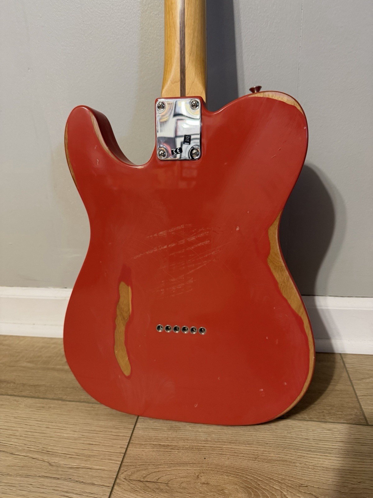Fender Vintera Road Worn Telecaster Red Maple Fingerboard Electric Guitar Used