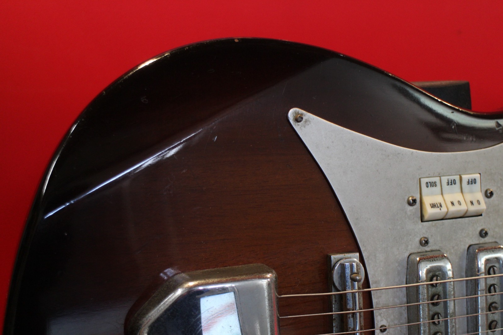 Vintage Kawai Beltone SD4W Burst Electric Guitar GT419 260306