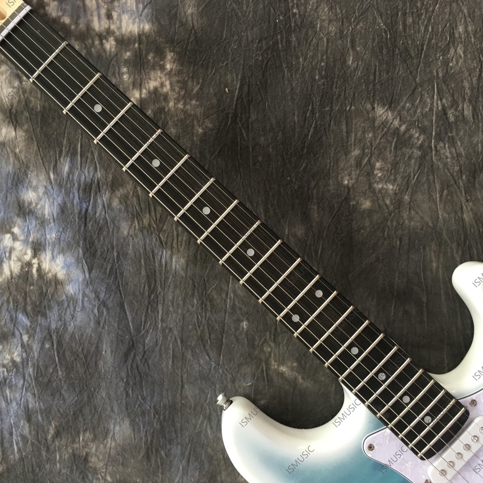 STG Solid body Electric Guitar Stainless Steel Frets Quilted Maple Top Veneer
