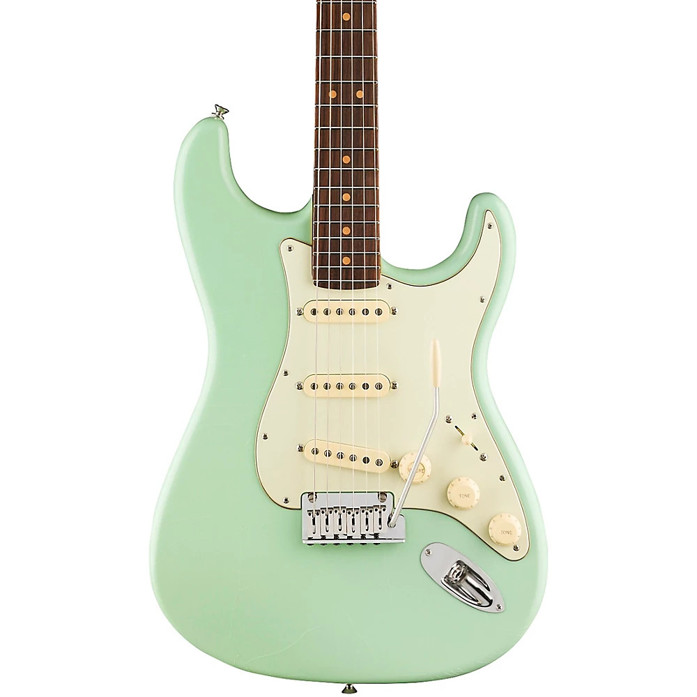 Fender American Ultra Luxe Vintage ’60s Stratocaster Rosewood FB Guitar Surf Grn