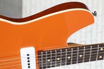 Reverend Kingbolt H90 Electric Guitar – Baked Orange with Rosewood Fingerboard