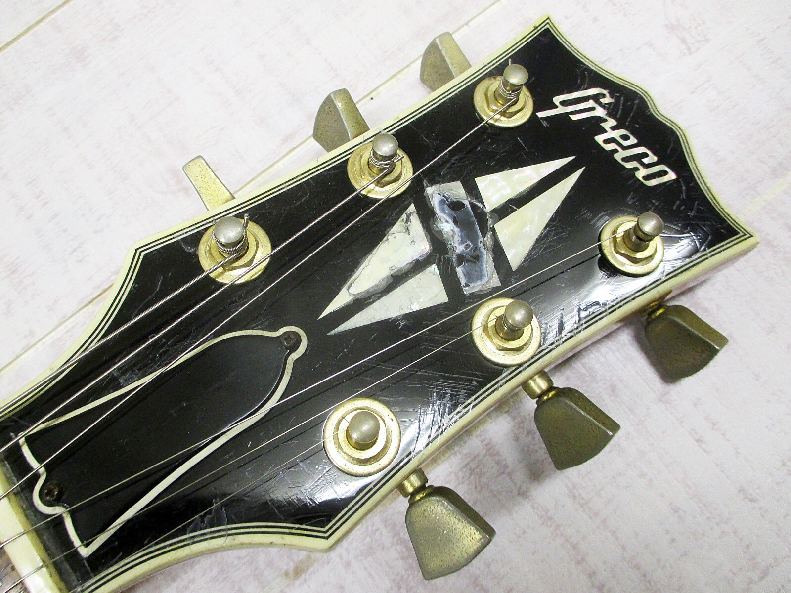 Greco 1979 EG500C Les Paul Custom Vintage Electric Guitar MIJ
