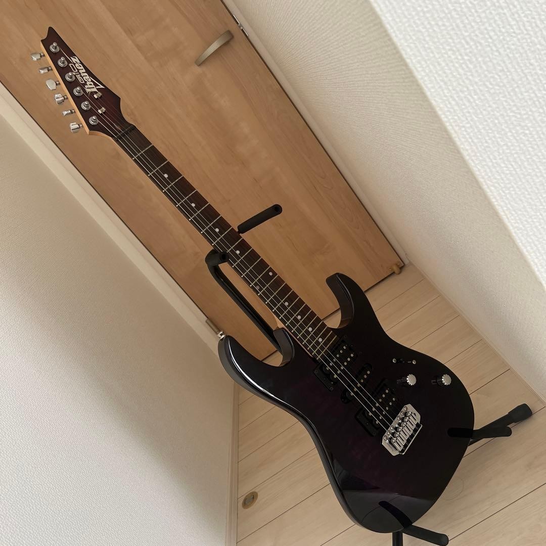 Ibanez GIO N427 Quilt Top Purple Electric Guitar