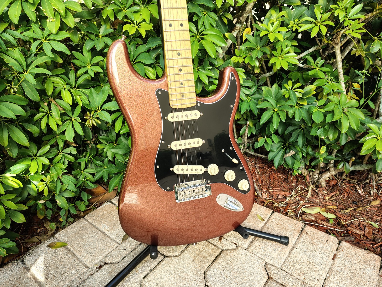 2016 Fender Deluxe Roadhouse Strat Stratocaster Classic Copper *UNPLAYED*