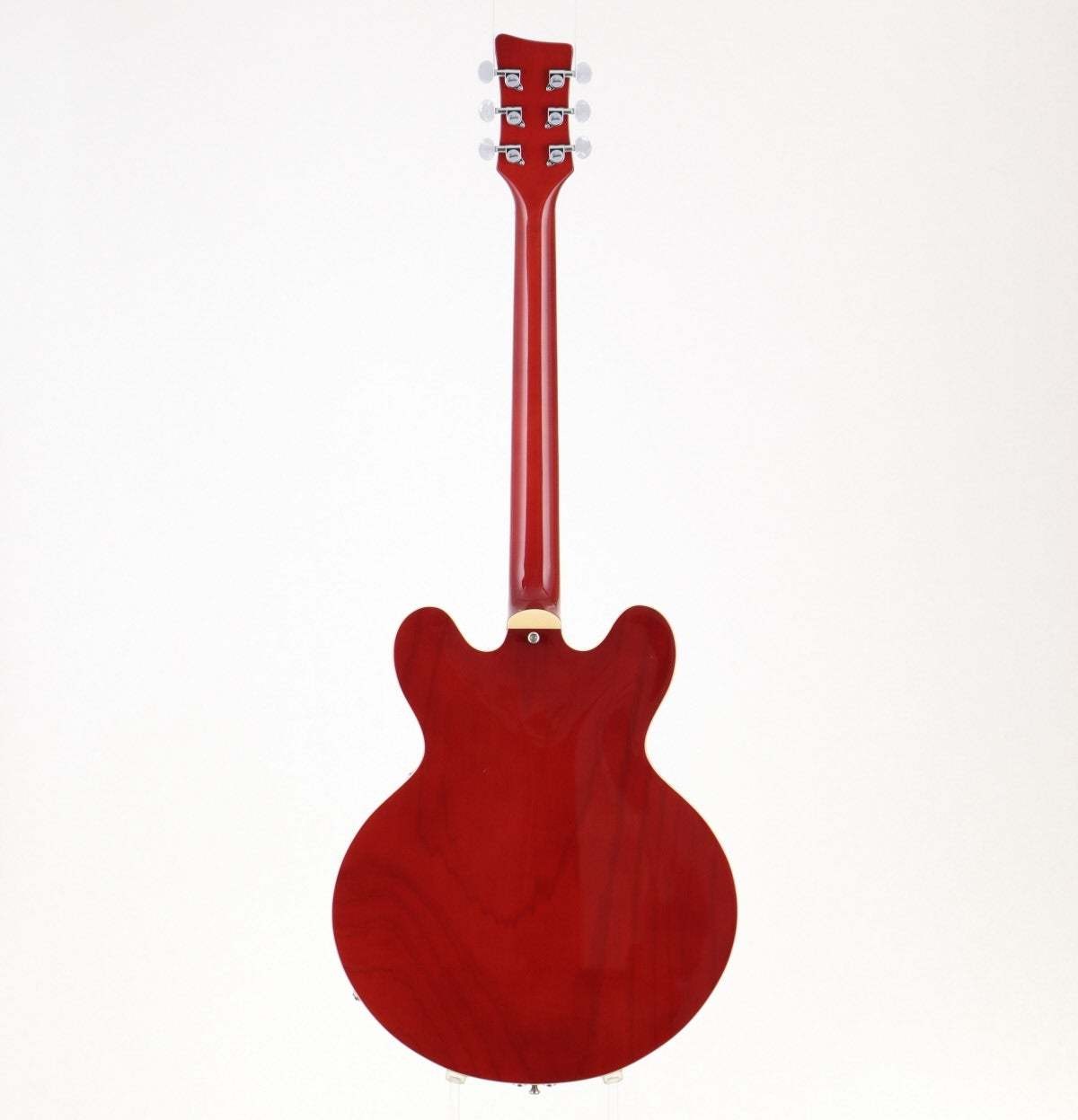 Italia Guitars Lusso Red Sparkle Semi-Acoustic Guitar Used