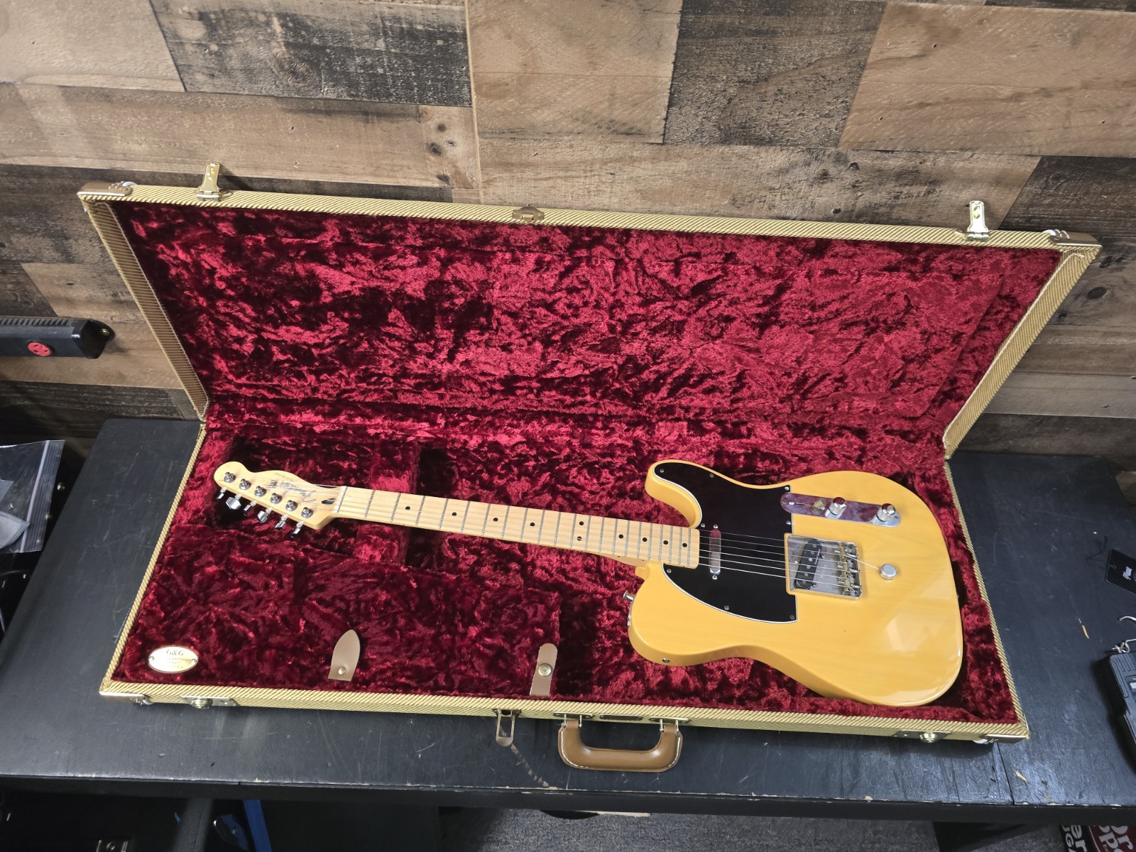 2019 Fender Special Edition Deluxe Ash Telecaste Btb B Bender Lsl Bad Bone 2
