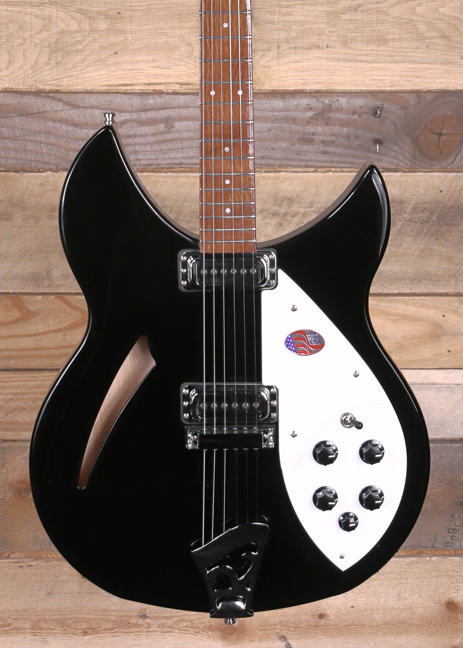 Rickenbacker 330 Electric Guitar Jetglo Special Sale Price Until 6-30-26