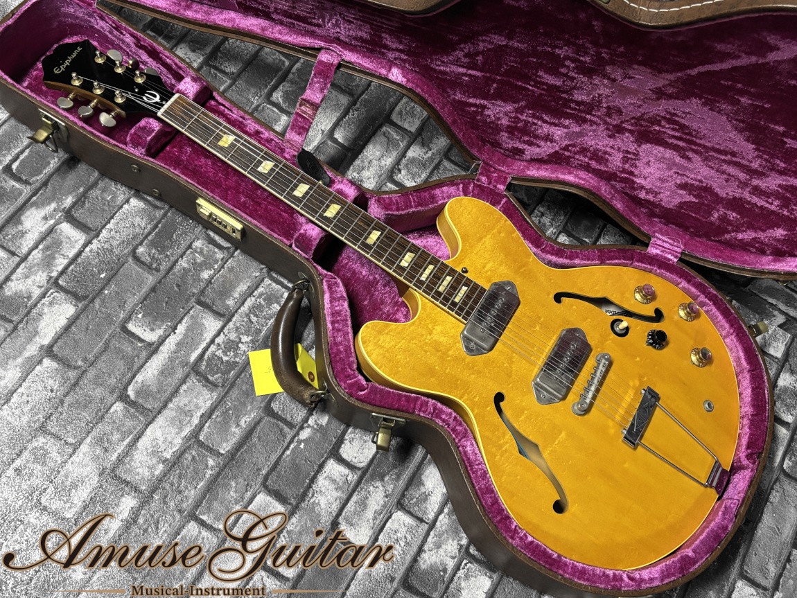 Epiphone John Lennon Revolution Casino 1965 Electric Guitar Natural Used