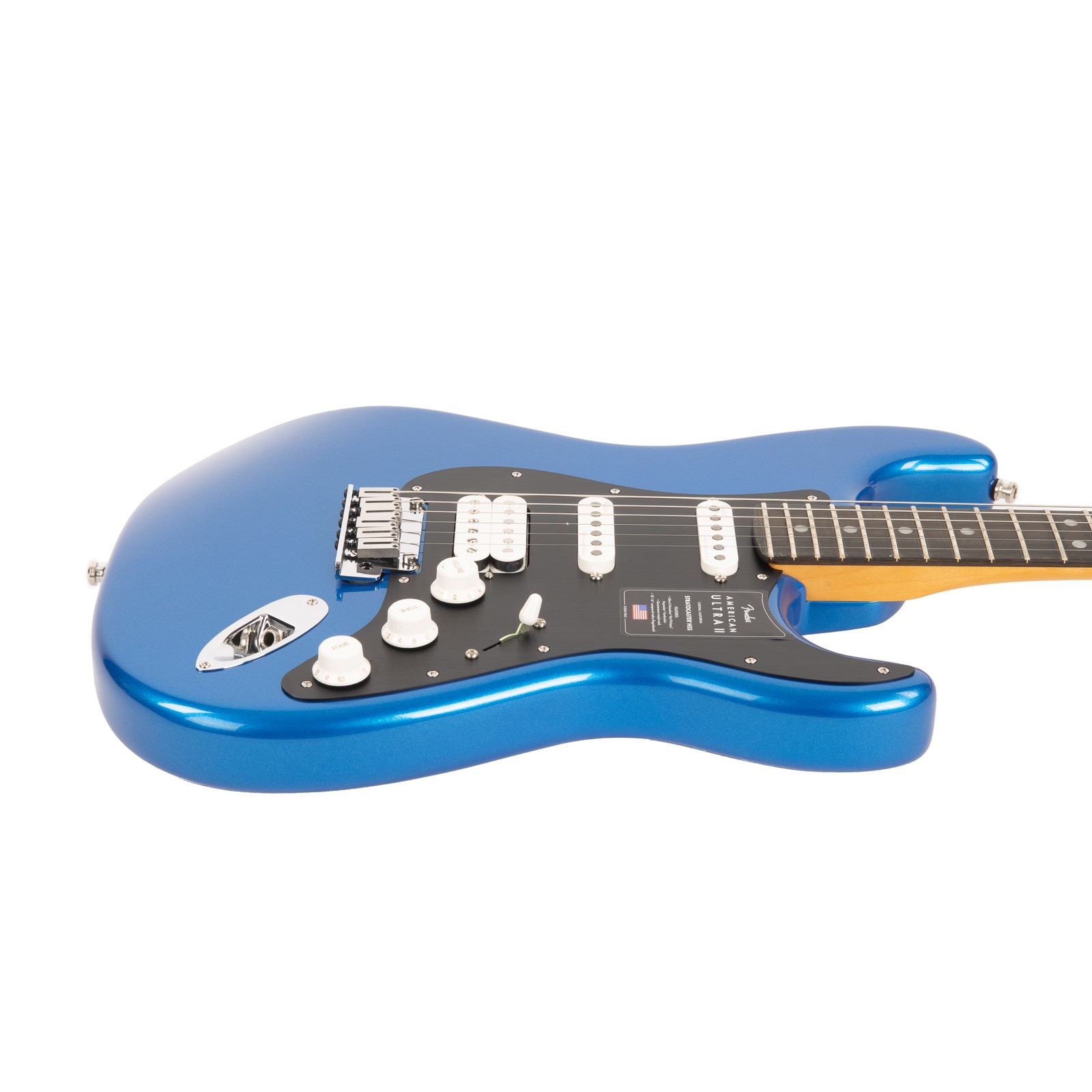 Fender American Ultra II Stratocaster HSS Ebony – Noble Blue