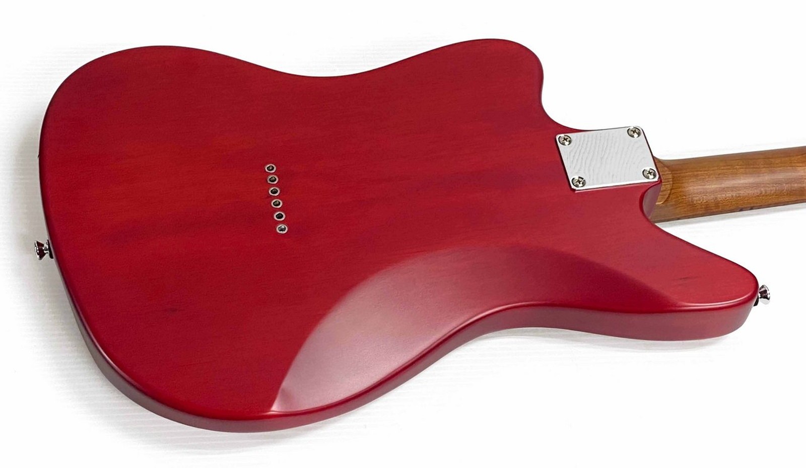 Bacchus WINDY-BREAKER/RSM RED-S Used Nyatoh Body Red Satin w/Soft Case