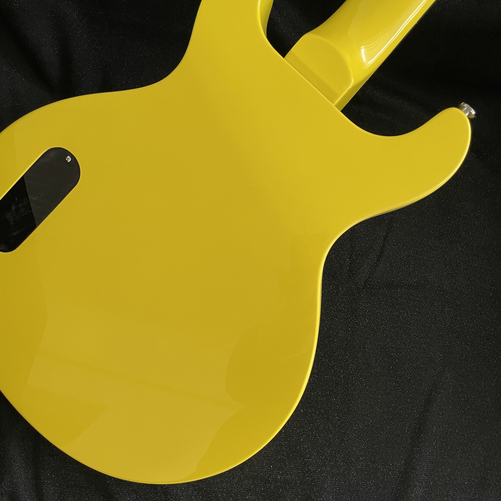 Electric Guitar P90 Pickups Junior Yellow soild body Rosewood Fretboard fast