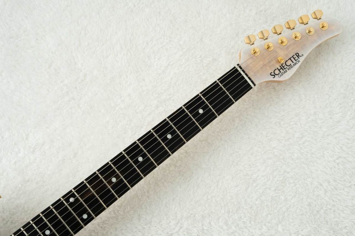 SCHECTER / KR-24-P90-FXD -Blonde w/Gold Parts Limited model