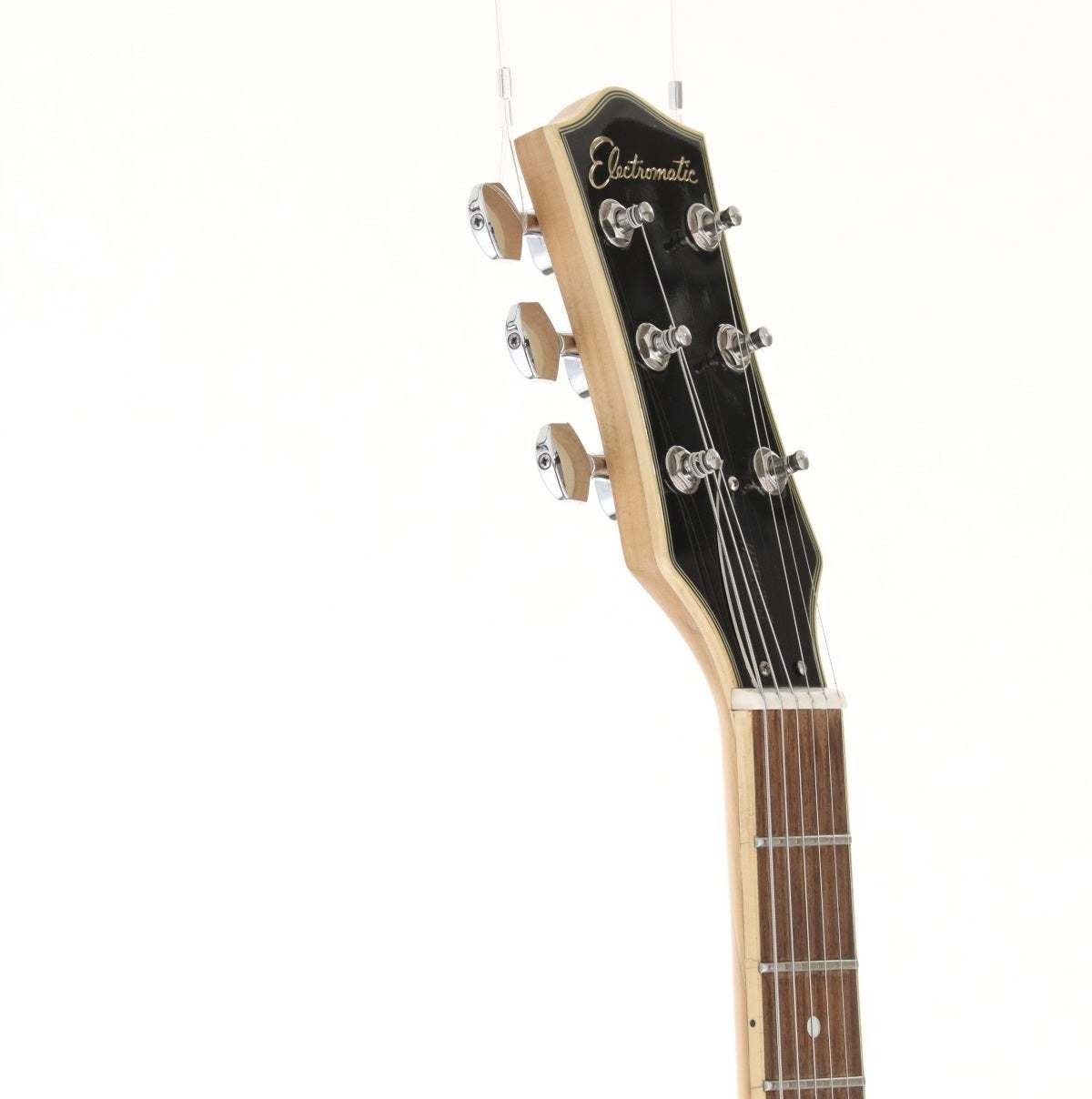 Electromatic G2921 BK Electric Guitar Used Crack and Scratch Wear