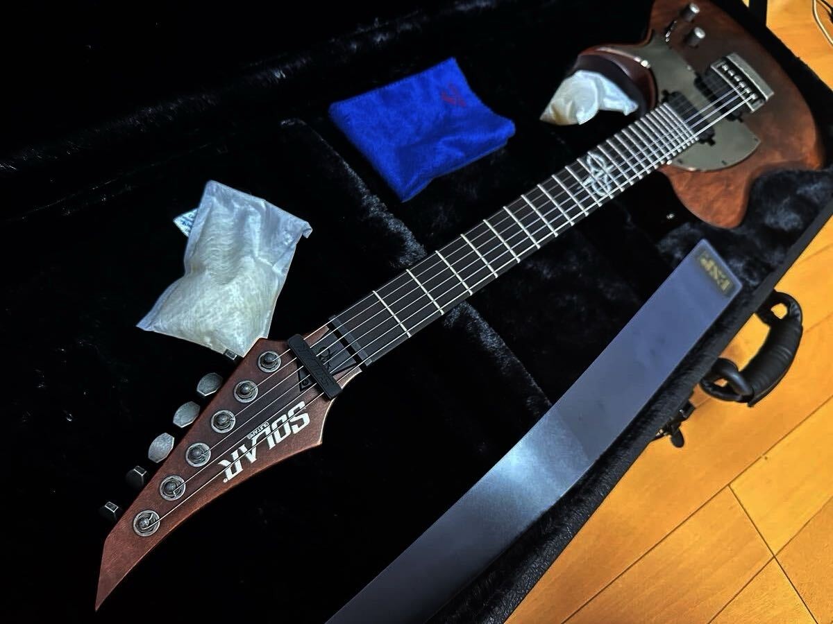 Solar Guitars T1.6D Electric Guitar Ebony Fingerboard 25.5in Excellent