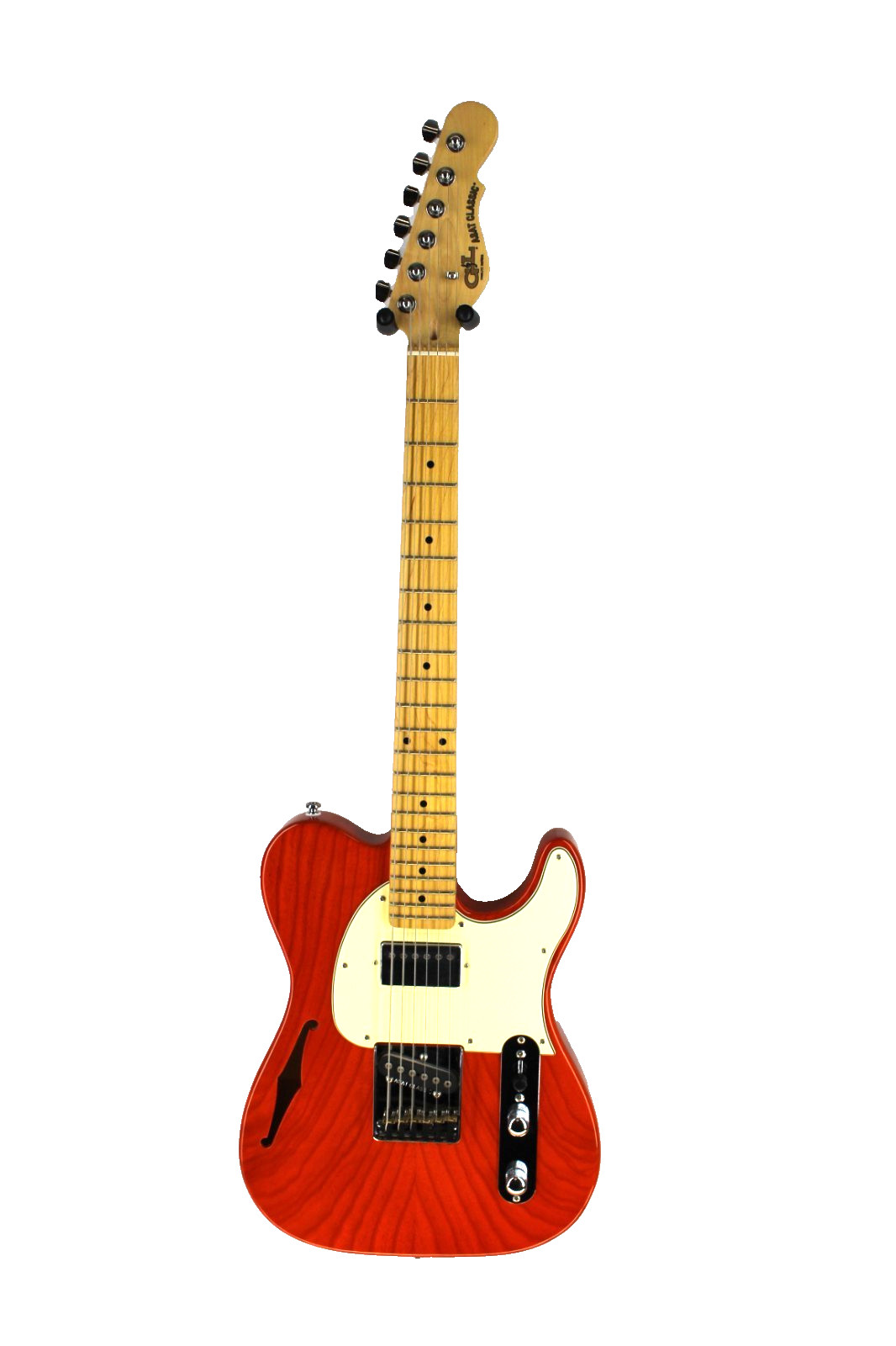 G&L Tribute ASAT Classic Bluesboy Semi-Hollow Electric Guitar – Orange #M1378