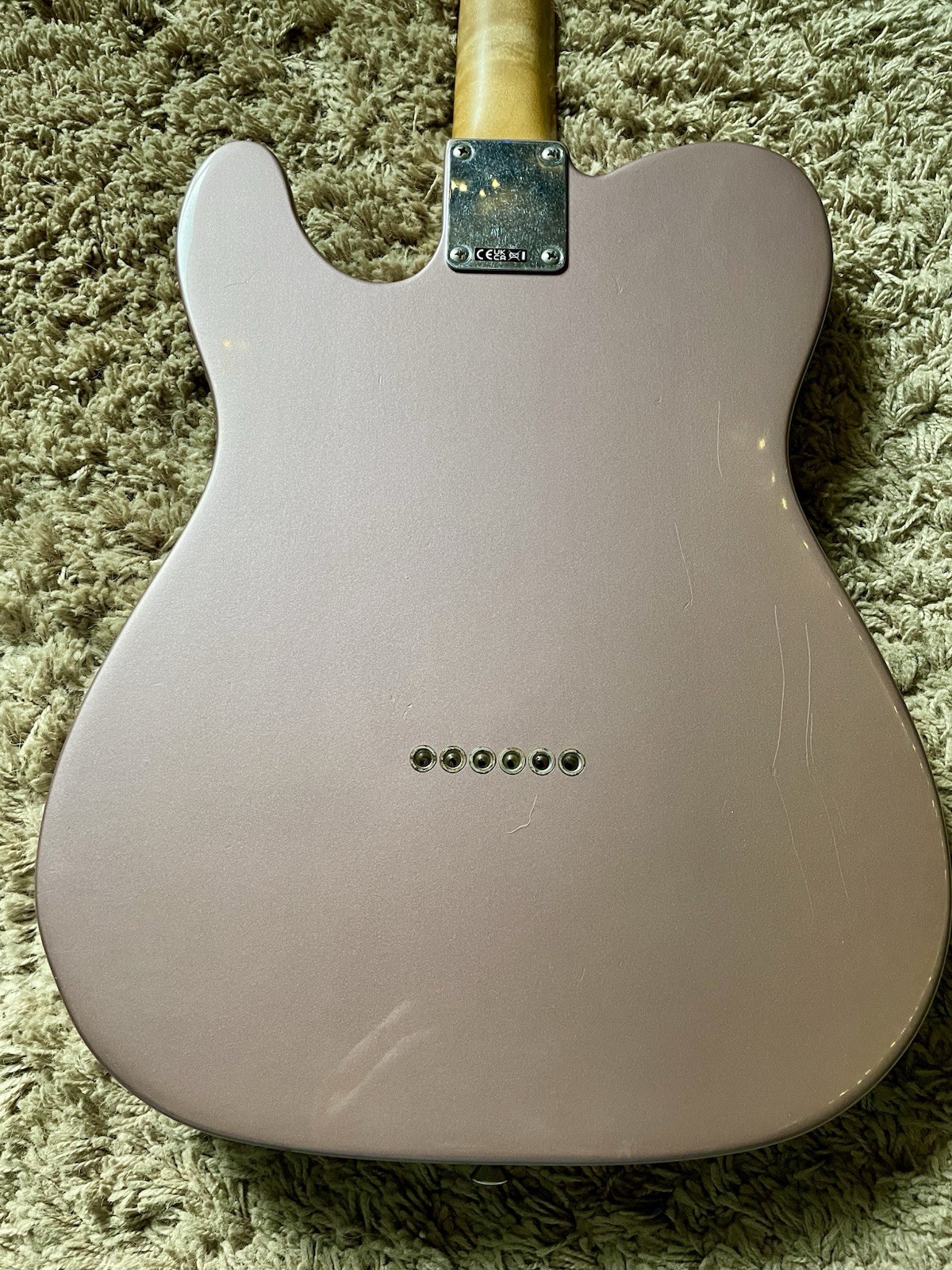 Fender Limited Vintera II Road Worn ’60s Telecaster – Burgundy Mist – Modified